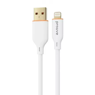 Кабель Proove Jelly Silicone Lightning 2.4A (1m) (CCJS20001102) White