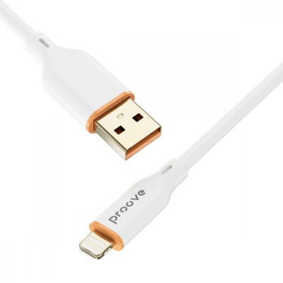 Кабель Proove Jelly Silicone Lightning 2.4A (1m) (CCJS20001102) White