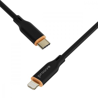 Кабель Proove Jelly Silicone Type-C To Lightning 27W (1m) (CCJS27002101) Black