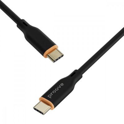 Кабель Proove Jelly Silicone Type-C to Type-C 60W (1m) (CCJS60002201) Black