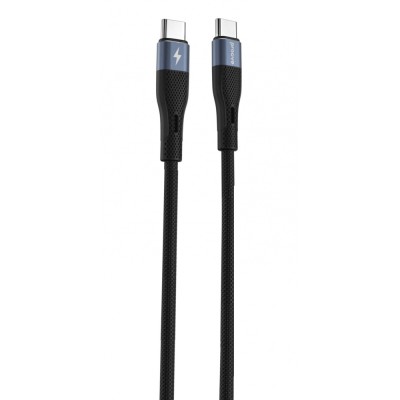 Кабель Proove Light Silicone Type-C to Type-C 60W (1m) (CCLC60001101) Black