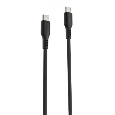 Кабель Proove Rebirth Type-C To Type-С 60W (1m) (CCRE60002201) Black