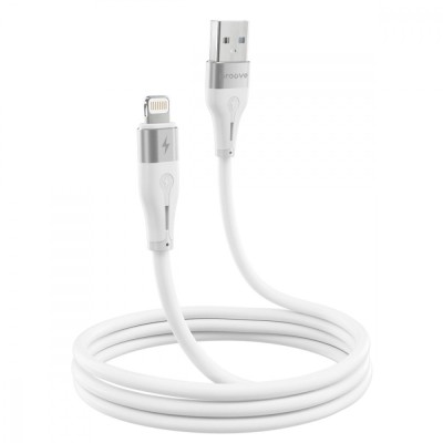 Кабель Proove Soft Silicone Lightning 2.4A (1m) (CCSO20001102) White