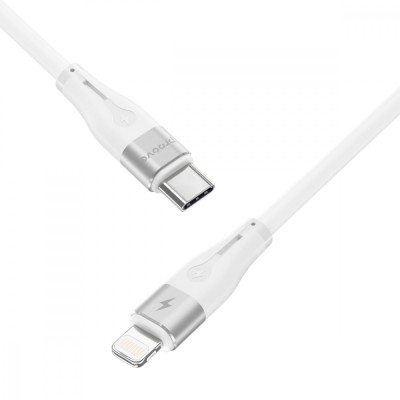 Кабель Proove Soft Silicone Type-C To Lightning 27W (1m) (CCSO27002101) Black