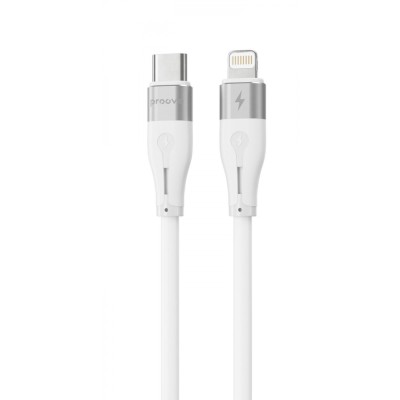 Кабель Proove Soft Silicone Type-C To Lightning 27W (1m) (CCSO27002102) White