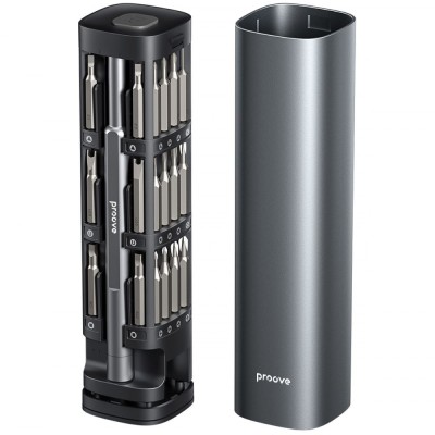 Багатофункціональний набір викруток Proove Fixer 46in1 (MTSF46000003) Gray Багатофункціональний набір викруток Proove Fixer 46in1 (MTSF46000003) Gray