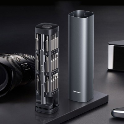 Багатофункціональний набір викруток Proove Fixer 46in1 (MTSF46000003) Gray Багатофункціональний набір викруток Proove Fixer 46in1 (MTSF46000003) Gray