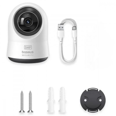 Камера Baseus Security P1 Pro Indoor 3K (Adapter not Included) (S0TV022130) White