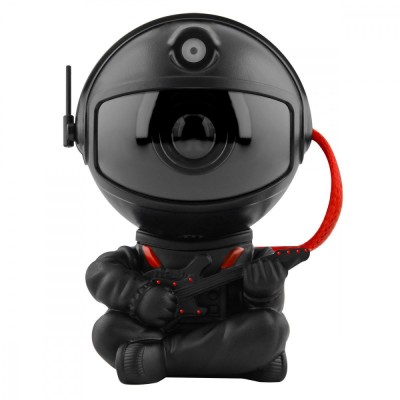 Лазерний нічник-проектор зоряного неба Astronaut Guitarist black