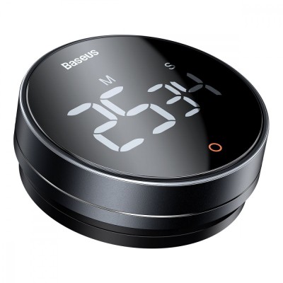 Магнітний Таймер Baseus Heyo Rotation Countdown Pro (dark Gray) (FMDS000013) Магнітний Таймер Baseus Heyo Rotation Countdown Pro (dark Gray) (FMDS000013)