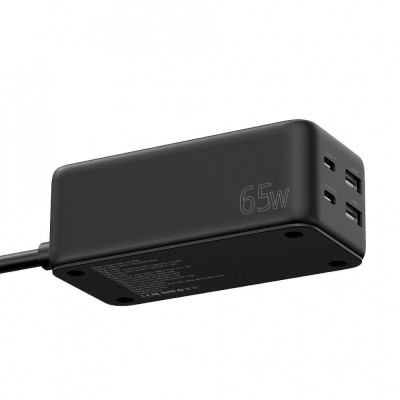 Мережевий фільтр Proove Power Strip Homester PD-03 1AC 65W (2 Type-C + 2USB) (PSP165220001) Black