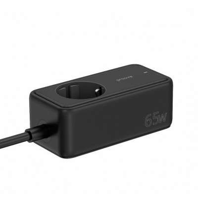 Мережевий фільтр Proove Power Strip Homester PD-03 1AC 65W (2 Type-C + 2USB) (PSP165220001) Black