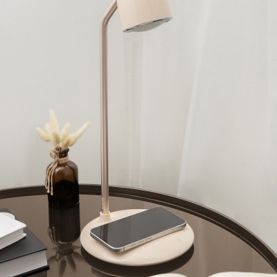 Настільна лампа з Бездротовою Зарядкою Proove Modern (PLMD05002002) White