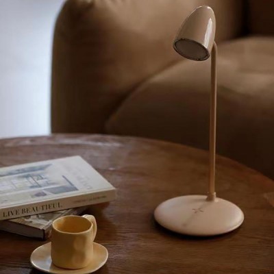 Настільна лампа з Бездротовою Зарядкою Proove Modern (PLMD05002007) Beige