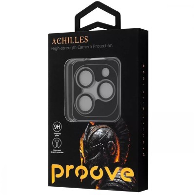 Захисне скло iPhone 16 Pro Max Proove Achilles (PGPAIP16PM01) Black