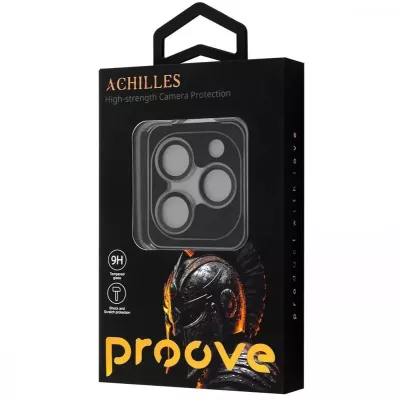 Захисне скло iPhone 16 Pro Max Proove Achilles (PGPAIP16PM01) Black
