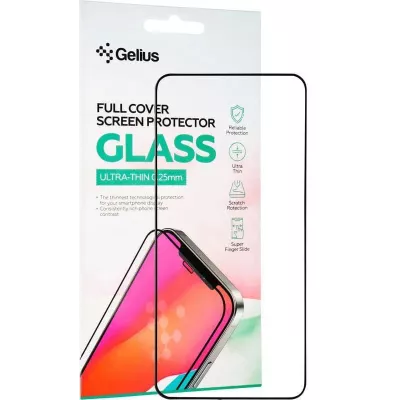 Захисне скло Xiaomi Redmi A3 Protective glass Gelius Full Cover Ultra-Thin 0.25mm Black