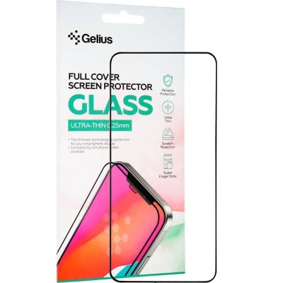 Захисне скло Xiaomi Redmi Note 11T Protective glass Gelius Full Cover Ultra-Thin 0.25mm Black