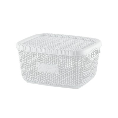 Корзина VIOLET HOUSE 1009 Виолетта WHITE з/кр. 5 л (1009 Виолетта WHITE с/кр. 5 л) Корзина VIOLET HOUSE 1009 Виолетта WHITE з/кр. 5 л (1009 Виолетта WHITE с/кр. 5 л)