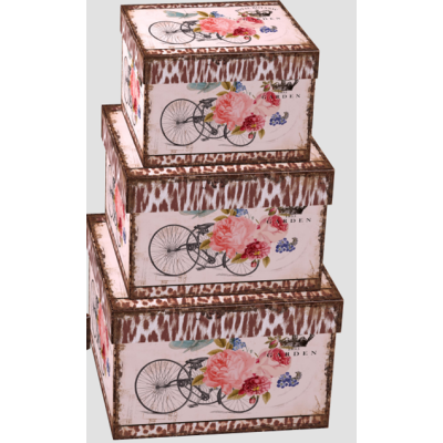 Подарункові коробки UFO 2269-SY517 Набір 3 шт BIKE прям. Подарункові коробки UFO 2269-SY517 Набір 3 шт BIKE прям.