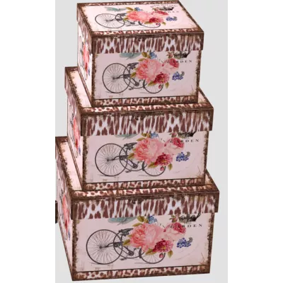 Подарункові коробки UFO 2269-SY517 Набір 3 шт BIKE прям.