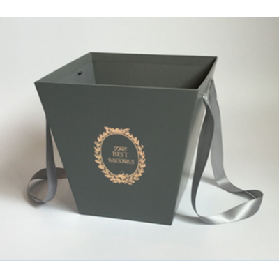 Подарункові коробки UFO W9221 GREY BOX Flowers Подарункові коробки UFO W9221 GREY BOX Flowers