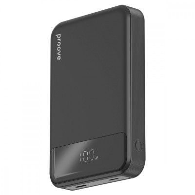 Портативна батарея Proove 10000mAh 20W Hoodman Magnetic (PBH120010001) Black