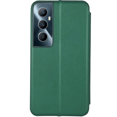 Шкіряний чохол (книжка) Classy для Realme C65 4G Зелений