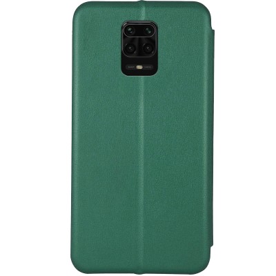 Шкіряний чохол (книжка) Classy для Xiaomi Redmi Note 9s / Note 9 Pro / Note 9 Pro Max Зелений