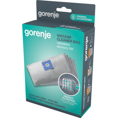 Аксесуари для пилососiв GORENJE GB3MBWD Мішок для пилу