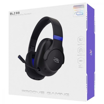 Бездротова ігрова гарнітура Proove Gaming Bliss (GHBL00010001) black