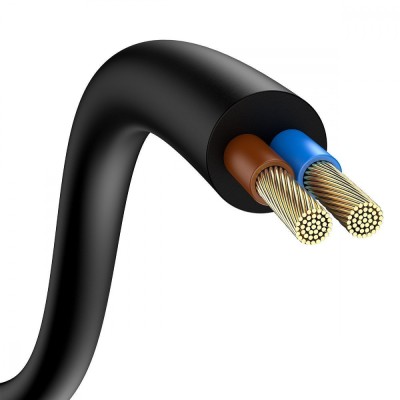 Зарядний Пристрій Baseus GaN3 Pro 65W (2 Type-C + 2 USB) + Cable Type-C to Type-C 100W (1m) (CCGP040101) Black