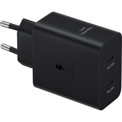 Зарядний Пристрій Samsung EP-T5020XBEGEU 50W PD 2C Black
