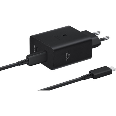 Зарядний Пристрій Samsung EP-T5020XBEGEU 50W PD 2C Black