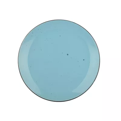Тарілка Limited Edition TERRA 20 см /десерт./блакитна (YF6002-2)