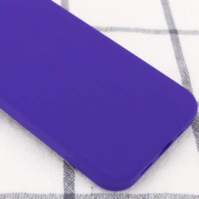 Чохол Silicone Case Full Protective (AA) NO LOGO для Apple iPhone 12 Pro Max (6.7") Фіолетовий / Ultra Violet