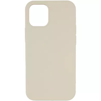 Чохол Silicone Case Full Protective (AA) NO LOGO для Apple iPhone 14 Pro Max (6.7") Бежевий / Antigue White