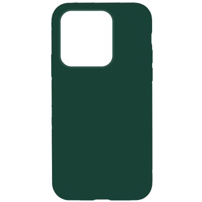 Чохол Silicone Case Full Protective (AA) NO LOGO для Apple iPhone 14 Pro Max (6.7") Зелений / Forest green