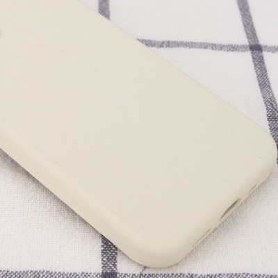 Чохол Silicone Case Full Protective (AA) NO LOGO для Apple iPhone 15 Plus (6.7") Бежевий / Antigue White