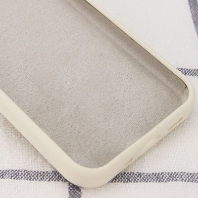 Чохол Silicone Case Full Protective (AA) NO LOGO для Apple iPhone 15 Plus (6.7") Бежевий / Antigue White