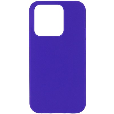 Чохол Silicone Case Full Protective (AA) NO LOGO для Apple iPhone 15 Pro Max (6.7") Фіолетовий / Ultra Violet Чохол Silicone Case Full Protective (AA) NO LOGO для Apple iPhone 15 Pro Max (6.7") Фіолетовий / Ultra Violet