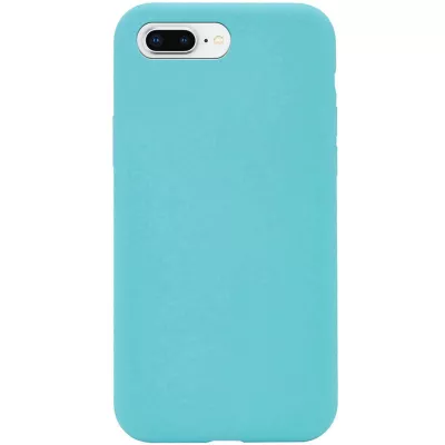 Чохол Silicone Case Full Protective (AA) NO LOGO для Apple iPhone 7 plus / 8 plus (5.5") Бірюзовий / Marine Green