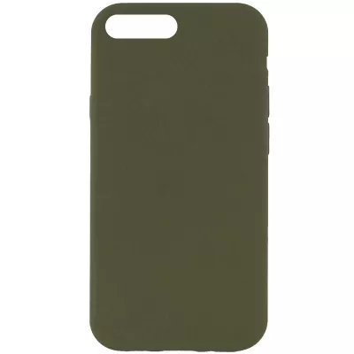 Чохол Silicone Case Full Protective (AA) NO LOGO для Apple iPhone 7 plus / 8 plus (5.5") Зелений / Dark Olive