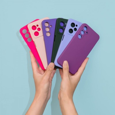 Чохол WAVE Full Silicone Cover Samsung Galaxy A55 dark purple