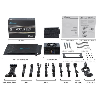 Блок живлення ATX 750W FOCUS-SPX-750 SEASONIC