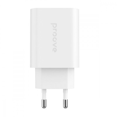 Зарядний Пристрій Proove Rapid 30W (2 USB + Type-C) (WCRP30210002) White