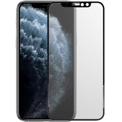 Захисне скло Phone XS Max/11 Pro Max Privacy 5D (full glue) (тех.пак) Black