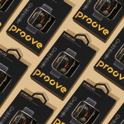 Захисне скло Proove Achilles Apple Watch Series 10/11 46 mm (PGPWS1046MM1) black