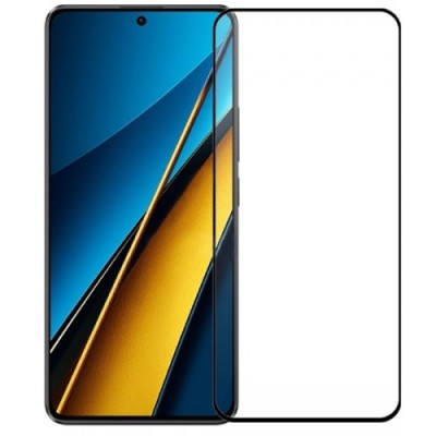 Захисне скло Redmi Note 13 4G / POCO M6 PRO 4G / X6 5G / X6 PRO 5G Full Coverage Black