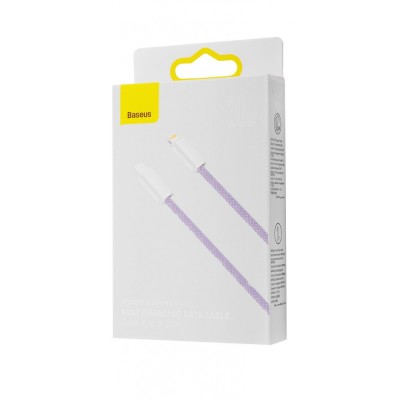 Кабель Baseus Dynamic Series Fast Charging Type-C To IP PD 20W (2m) (CALD000102) White